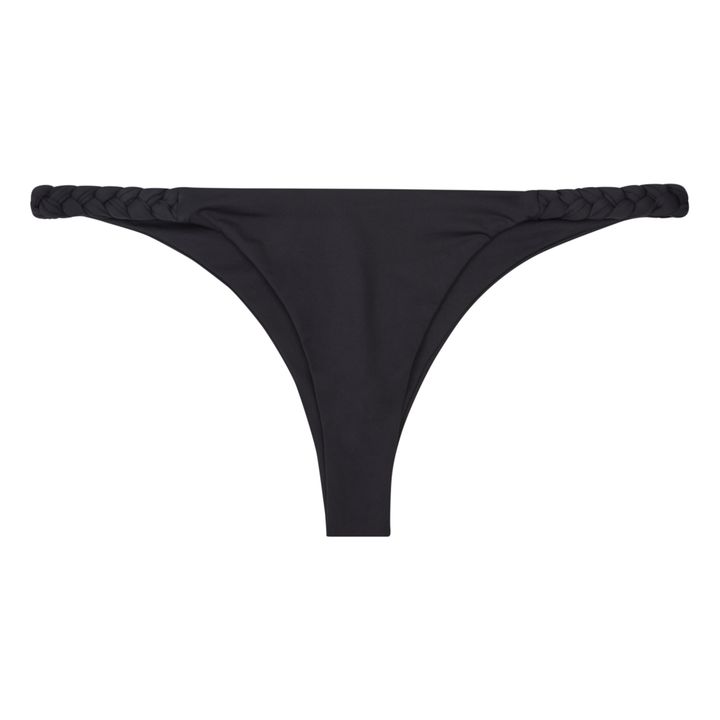 Mila Tanga Bikini Bottoms | Negro- Imagen del producto n°0