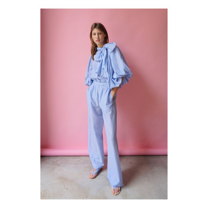 The Label Edition - Maeva Blouse - Light blue | Smallable