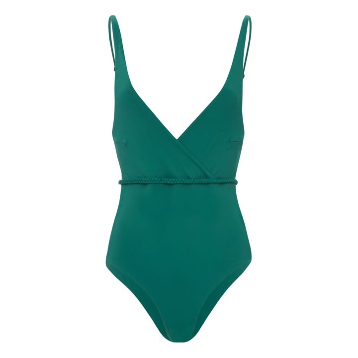 Maillot 1 Pièce Daria | Vert canard- Image produit n°0