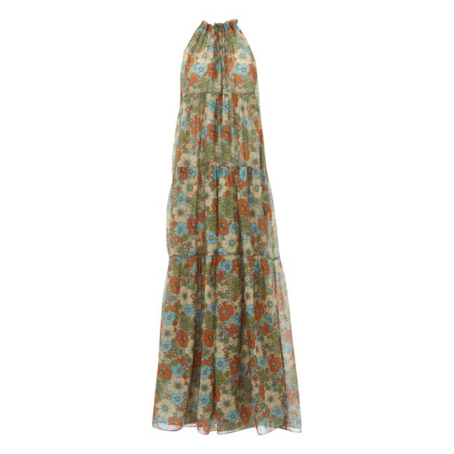 Mathilda Bloom Dress | Verde