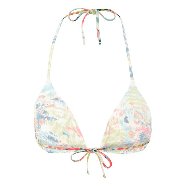 Marine Print Bikini Top | Rosa