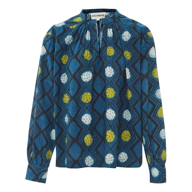 Karma Blouse | Blu  indaco