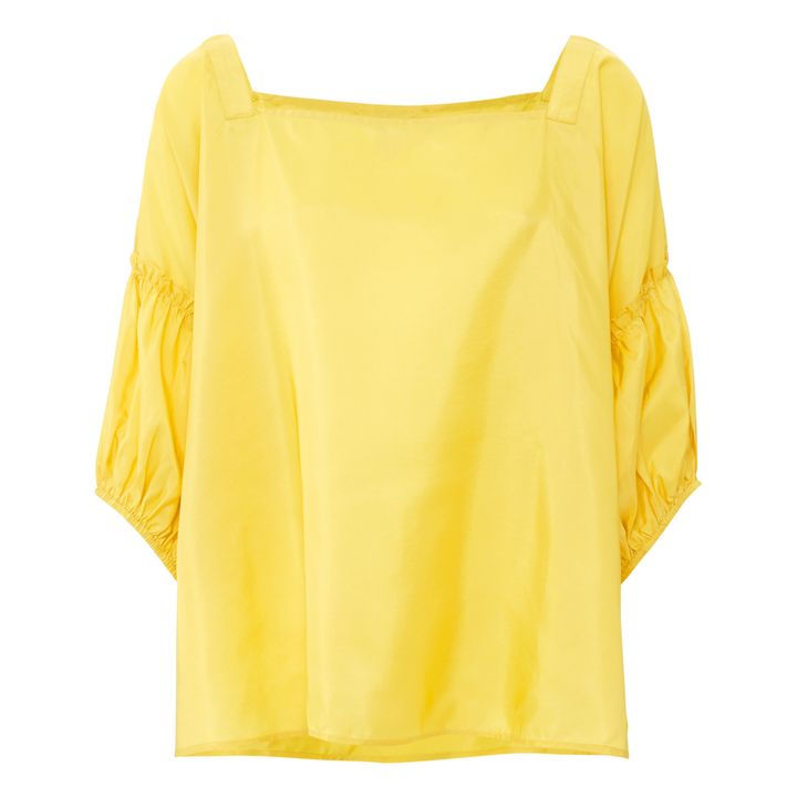 Marisol Silk Blouse | Gelb- Produktbild Nr. 0