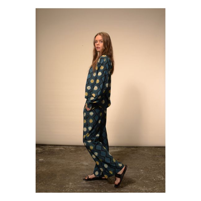 Pantalon Karma | Bleu indigo