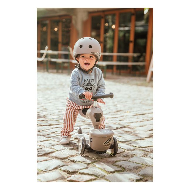 Lines Scooter 2 in 1 | Taupe brown