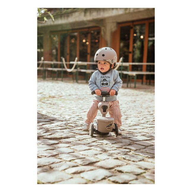 Trottinette 2 en 1 Lignes | Taupe