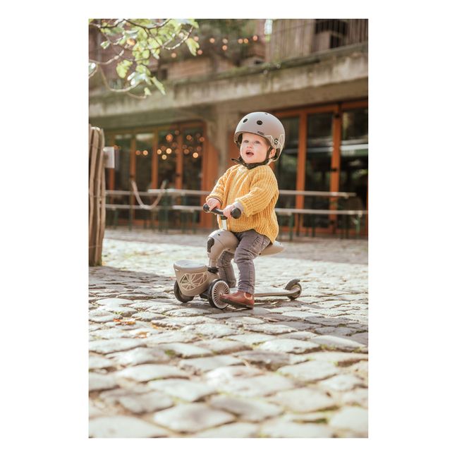 Lines Scooter 2 in 1 | Taupe brown
