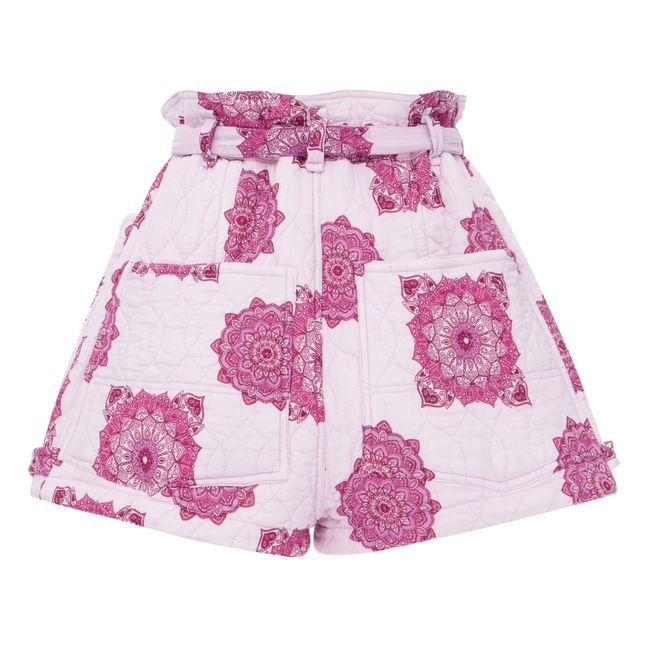 Kali Quilted Shorts | Pink