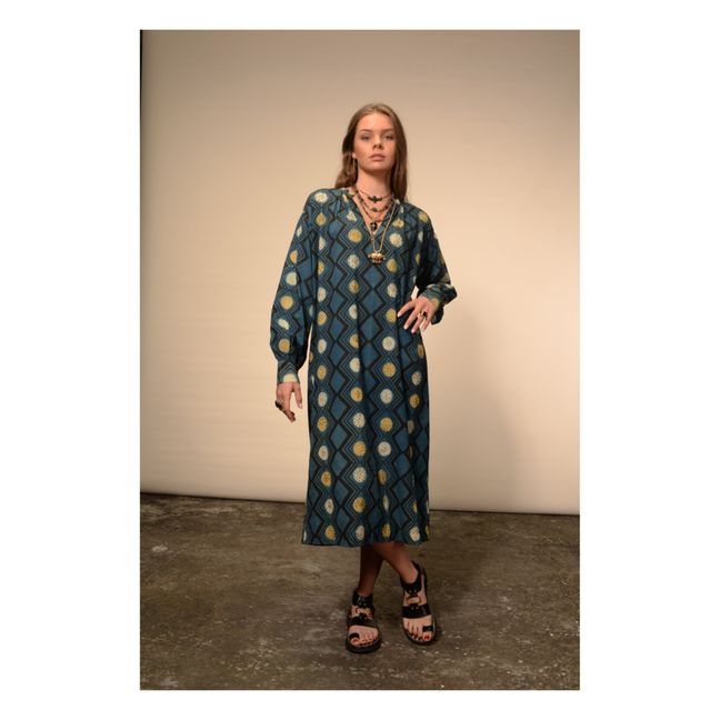 Karma Dress | Azul índigo