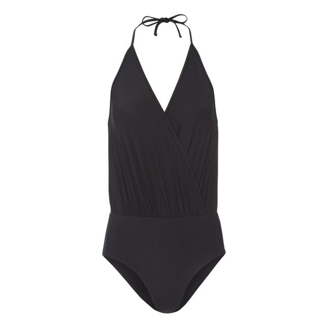Camarat Ribbed Swimsuit | Black