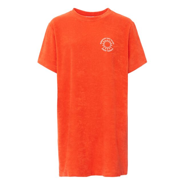 Kinou Terry Cloth T-Shirt Dress | Mandarina