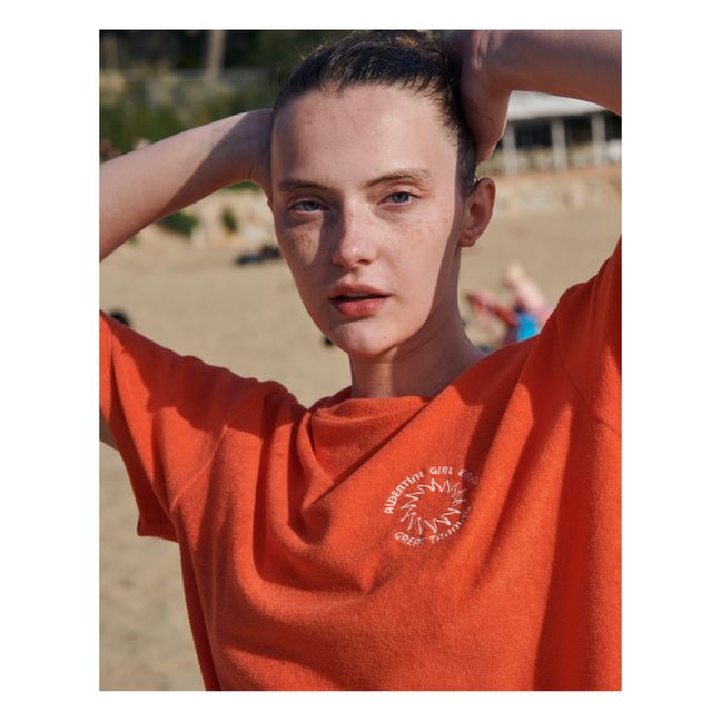 Robe T-Shirt Kinou Eponge | Mandarine