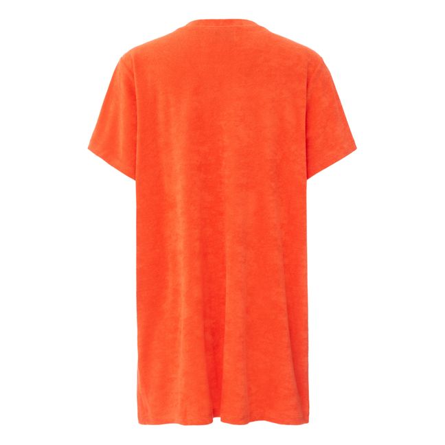 Kinou Terry Cloth T-Shirt Dress | Mandarine