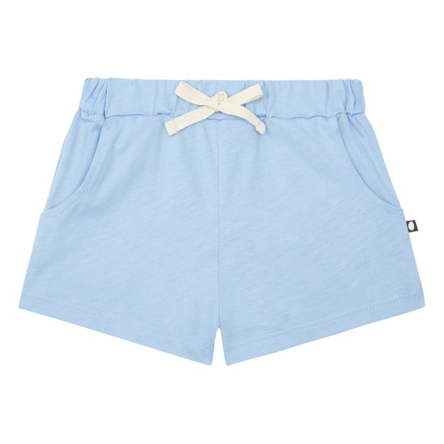 Plain Shorts | Azul Cielo