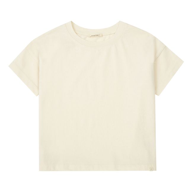 T-Shirt Coton Bio Romeu | Crème