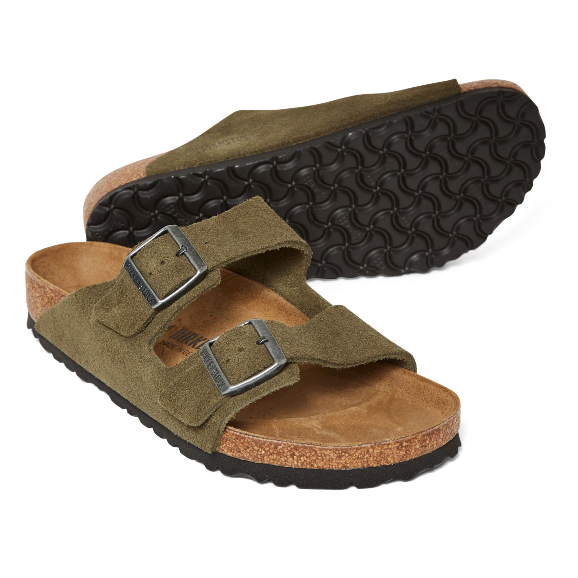 BIRKENSTOCK Arizona Sandalias Zapato Normal Verde militare