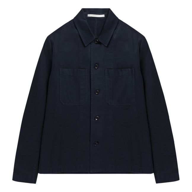 Chaqueta de twill Tyge Broken | Azul Marino