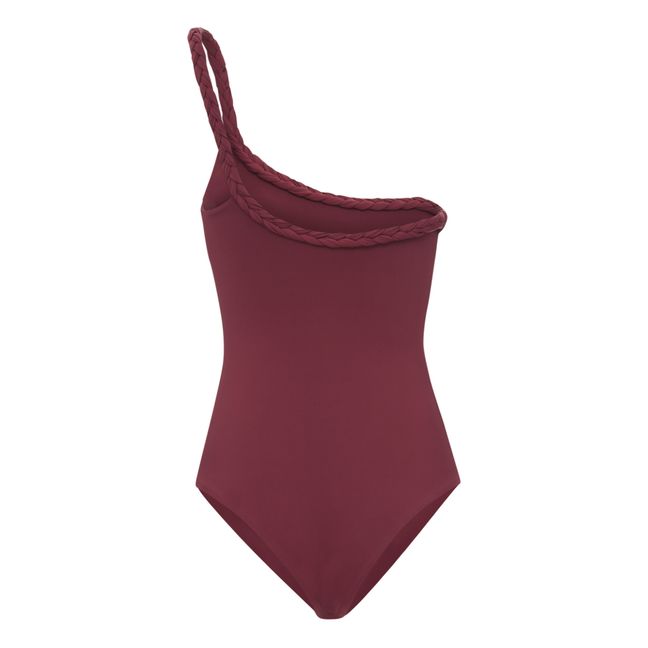 India One-Piece Swimsuit | Aubergine