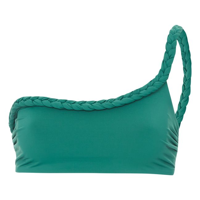 Haut de Maillot Lisa | Vert canard