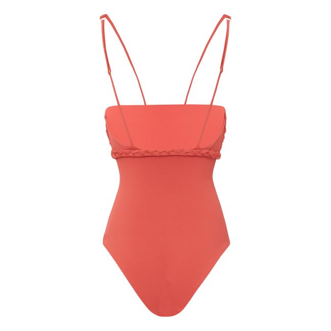 Amelia One-Piece Swimsuit | Rojo carmin