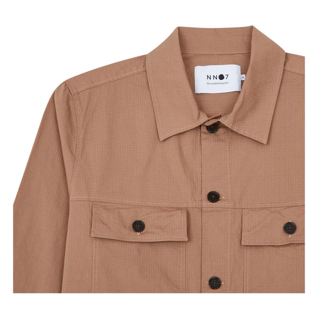 Wilas 1449 Organic Cotton Jacket | Kamelbraun