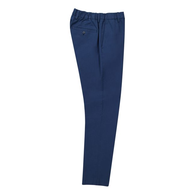 Pantalon Theodor 1447 Coton Bio | Bleu indigo