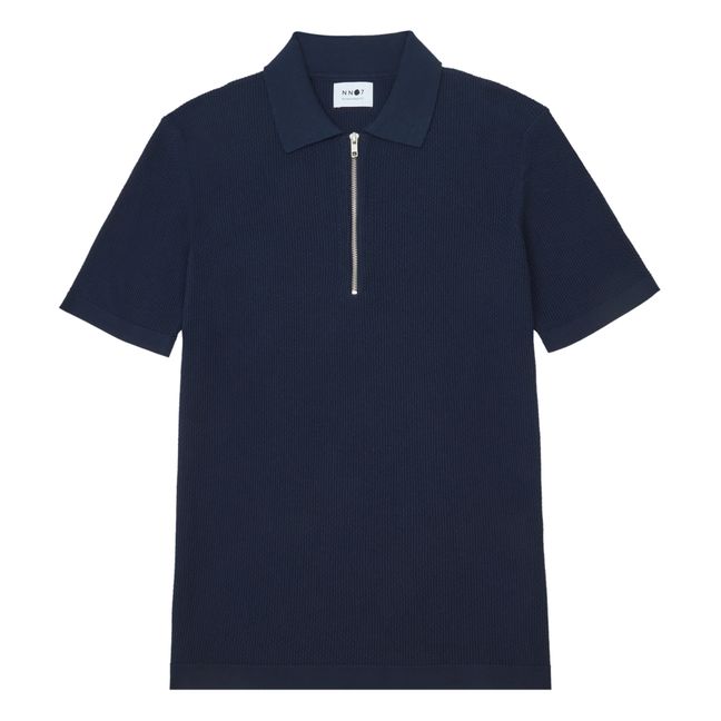Hansie 6562 Organic Cotton Polo Shirt | Blu marino