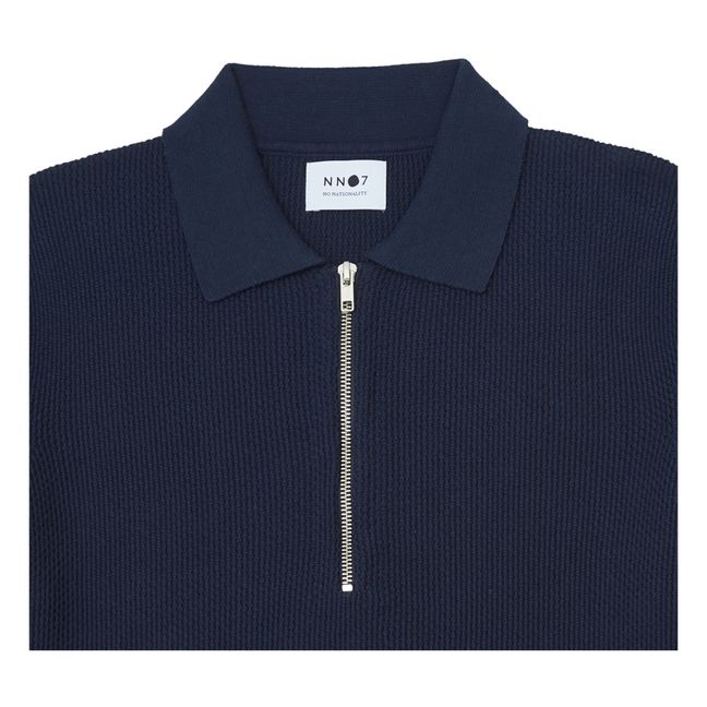 Hansie 6562 Organic Cotton Polo Shirt | Azul Marino