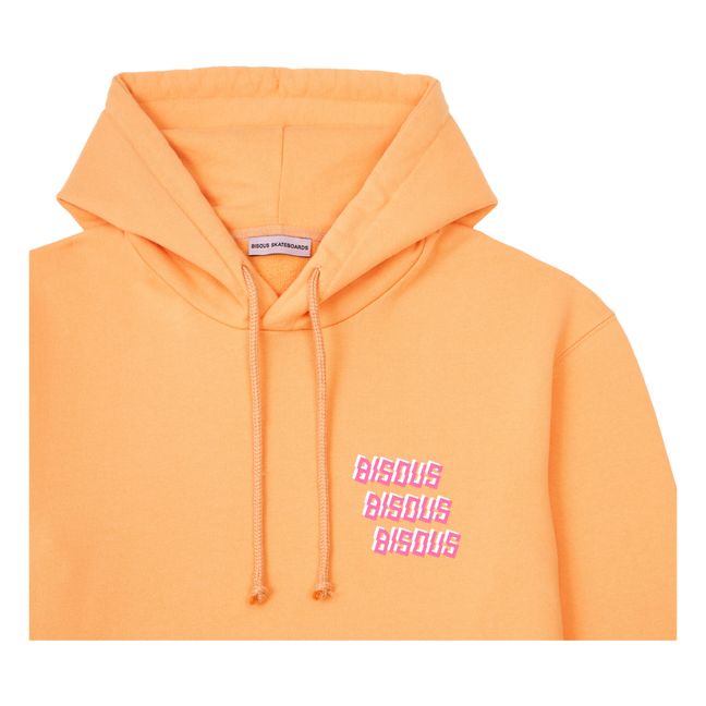 Hoodie Bisous X3 | Orange