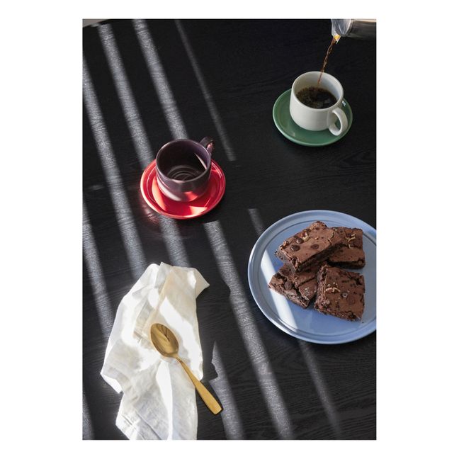 Amare cup and saucer | Burgundy