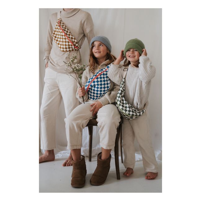 Sac banane Check | Caramel