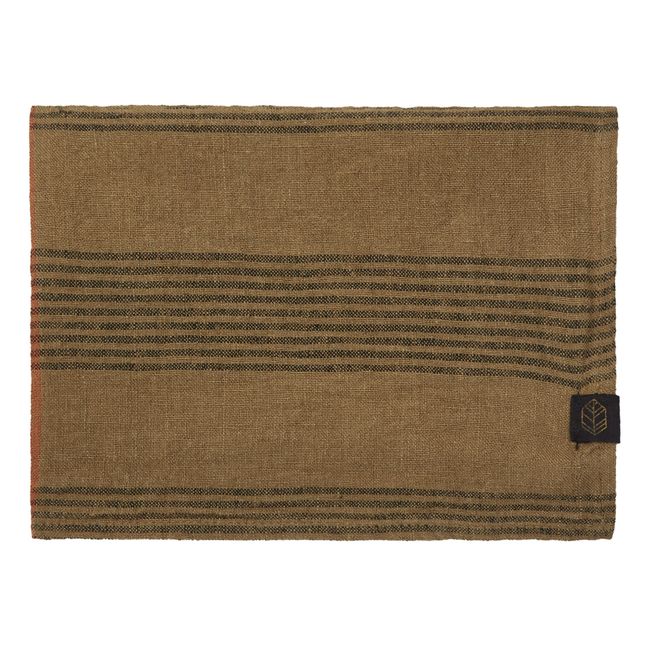 Serviette d'invité - Set de table Porto | Olive