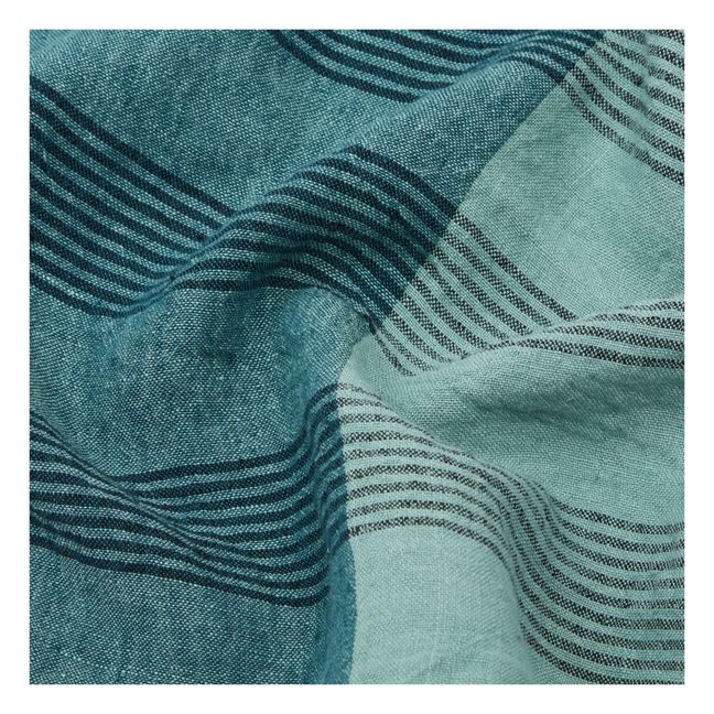 Serviette d'invité - Set de table Porto | Bleu de Prusse