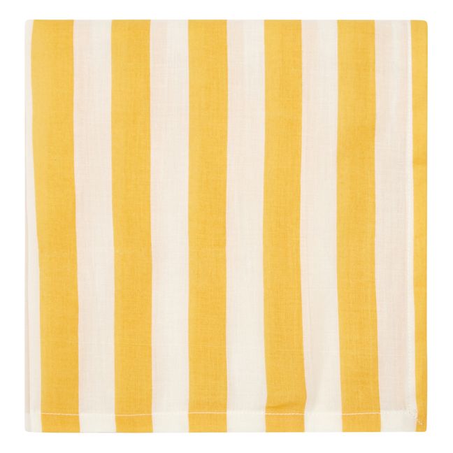 Serviette Yellow Sun Stripes