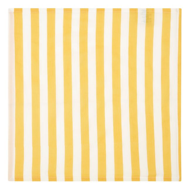 Serviette de table Yellow Sun Stripes