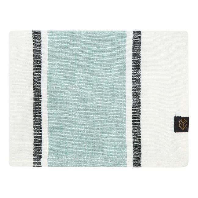 Serviette d'invité - Set de table Sartene | Vert céladon