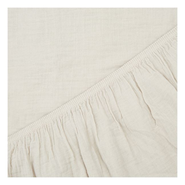 Dili Cotton Voile Fitted Sheet  | Tiza