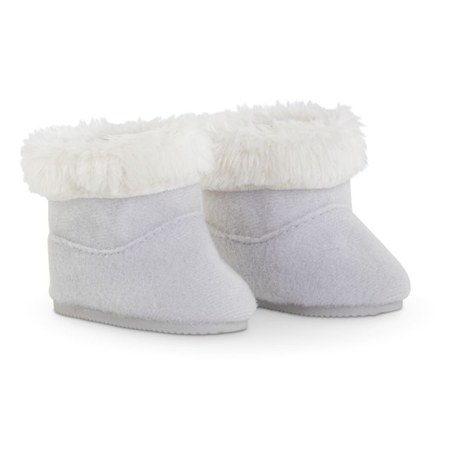 Corolle Doll Fur-Lined Boots | Grey