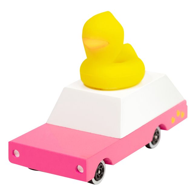 Coche de madera Pato