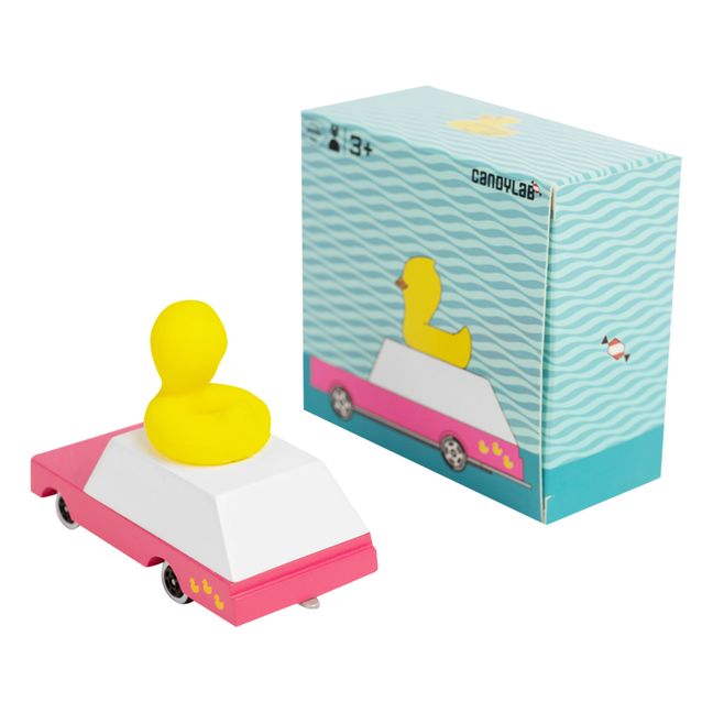 Coche de madera Pato