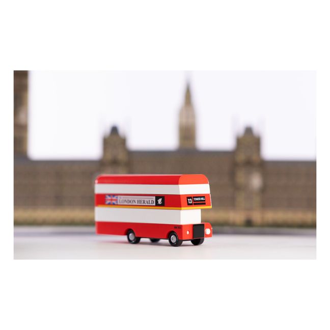 Bus Londres en bois
