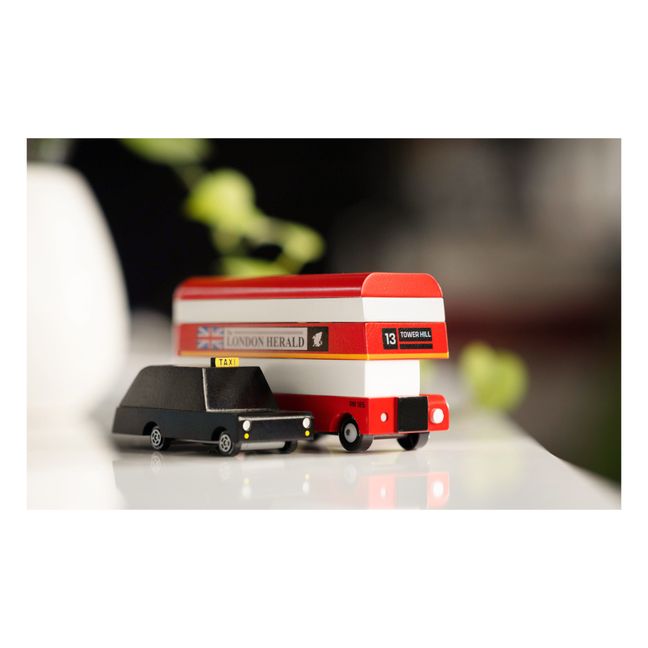 Wooden London Bus