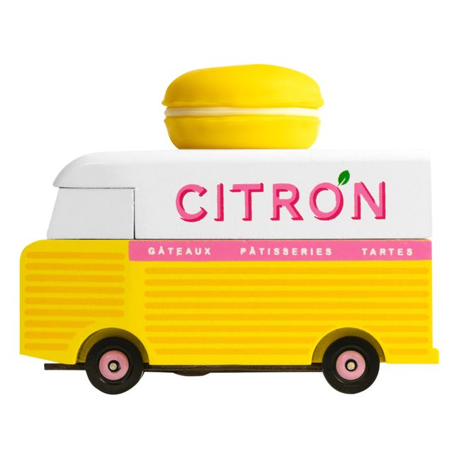 Coche de madera Macarrón de limón