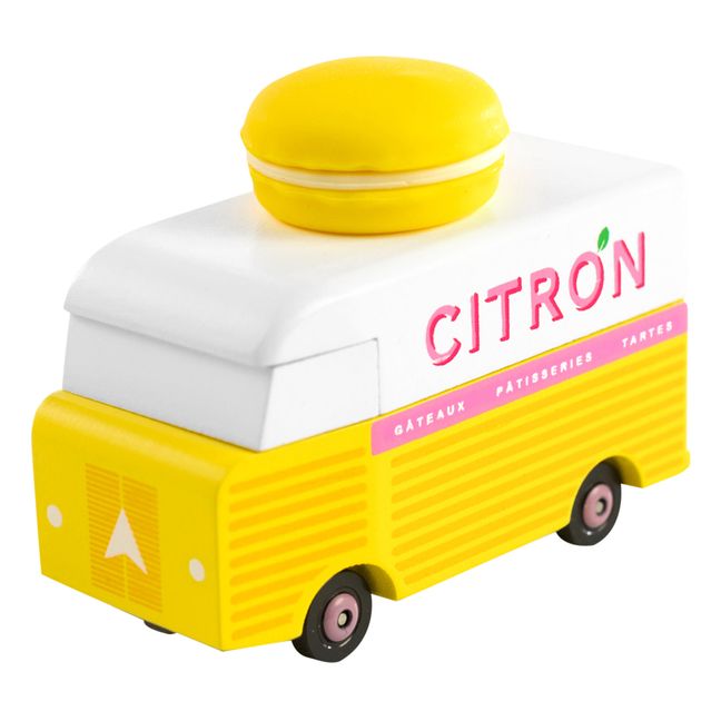 Coche de madera Macarrón de limón