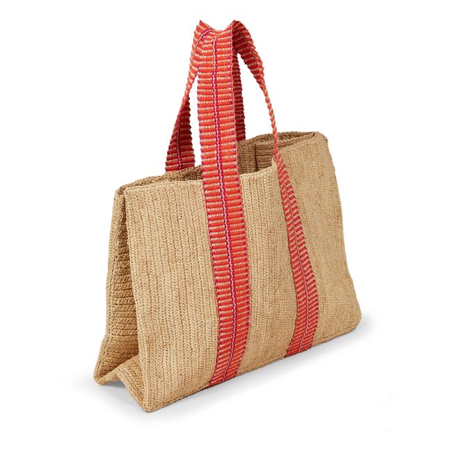 Cabas Elton Raphia | Orange