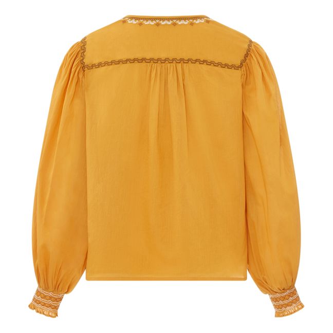 Embroidered Blouse | Honey