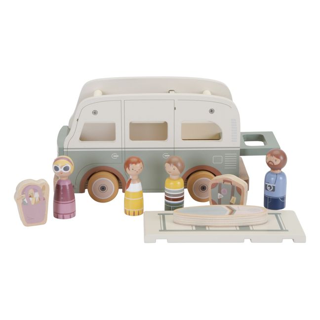 Van retro en bois 