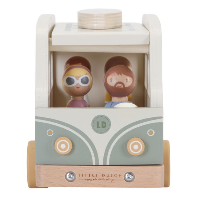 Van retro en bois 
