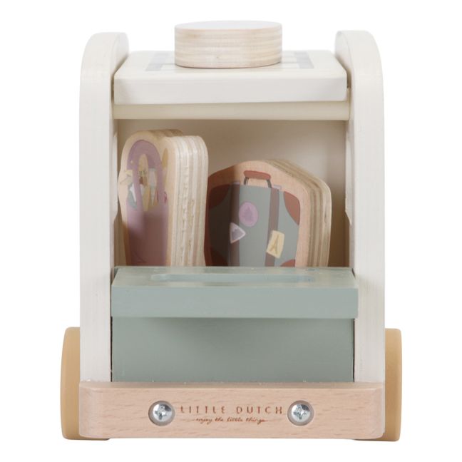 Van retro en bois 