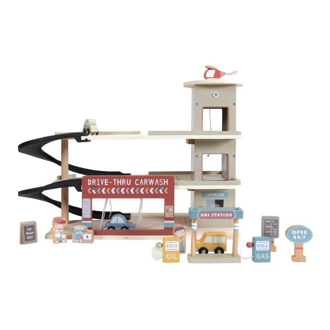 Circuit train en bois